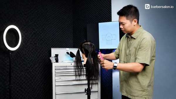 Teknik barber advance — parting, sectioning & finishing