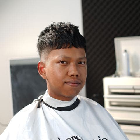 Burst Fade x Fringe