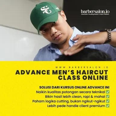 Advance Men's Haircut Class Online